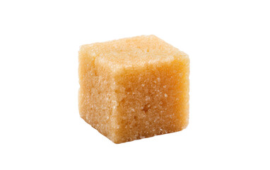 Sweetening with Cane The Sugar Cube Magic Isolated on a Transparent Background PNG.