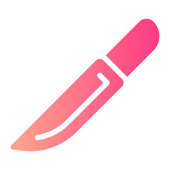 knife gradient icon