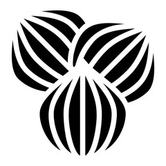 coriander glyph icon