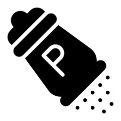 pepper glyph icon
