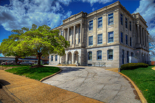 Franklin County Courthouse. in Union Missouri. Located in the center of the town square. 