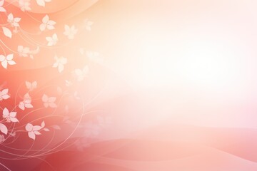 peachpuff soft pastel gradient modern background with a thin barely noticeable floral ornament