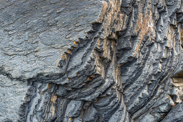 Abstract Rock with Striations, Aberystwyth