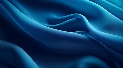 Obraz premium Closeup of stunning blue fabric texture background - mesmerizing detail and futuristic appeal