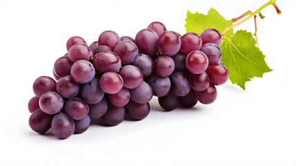 Fototapeta premium photo of grapes isolated on white background
