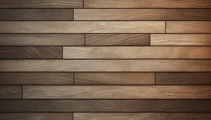 Horizontal rectangular shaped wooden pattern wall background.