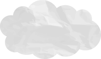 Fototapeta na wymiar cloud paper art. cloudscape weather