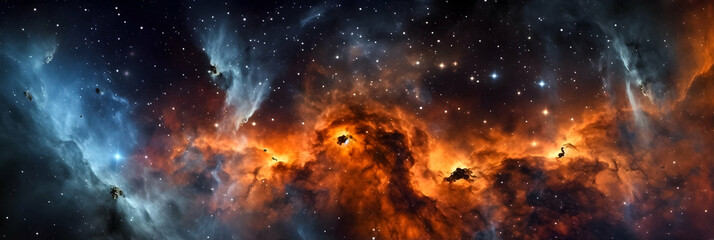 
Embark on an astral journey through the vast, enigmatic canvas of the cosmos, where stars, nebulae, and galaxies harmonize in a celestial dance, creating a captivating and profound spectacle in the v