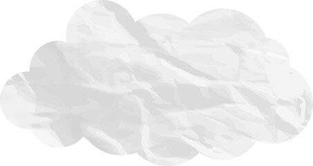 cloud paper art. cloudscape weather