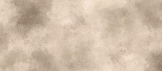 abstract brown stains on white paper paint background texture .Light brown concrete background texture wallpaper . old grunge paper texture design and Vector design in illustration. Vintage texture.