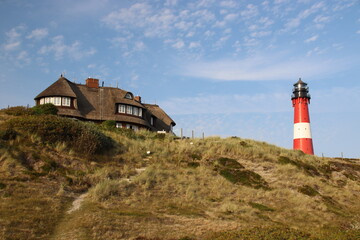 Fototapeta na wymiar Nordsee, Leuchtturm