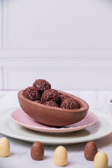 Brazilian gourmet easter egg concept