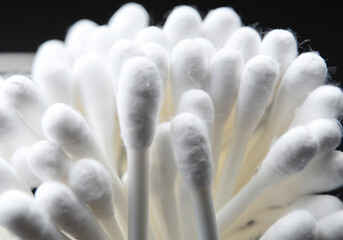 Obraz premium Close up of Cotton Buds