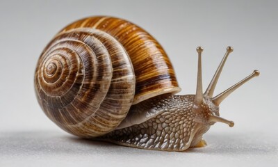 Snail Symphony: Macro Marvels in Exquisite Closeup
