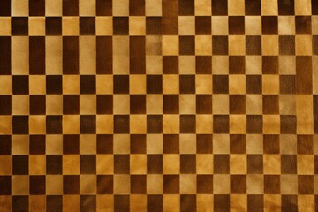 Gold square checkered carpet texture