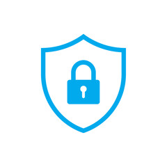 Shield with lock icon