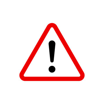 Warning triangle sign