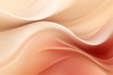sandybrown gradient soft pastel silk wavy elegant