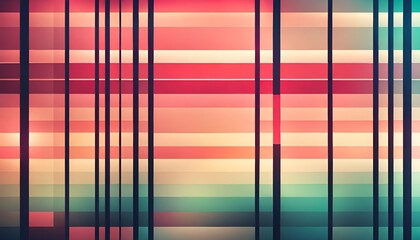Abstract colorful pixelated pattern with vertical stripes