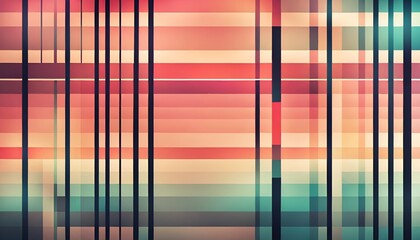 Abstract colorful pixelated pattern with vertical stripes