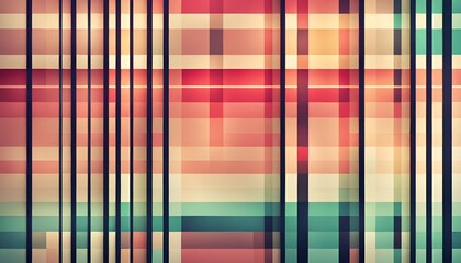 Abstract colorful pixelated pattern with vertical stripes