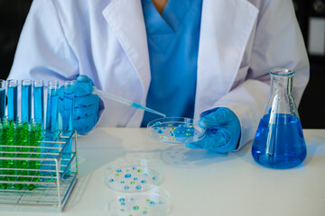 Dctor work on digital tablet healthcare doctor technology tablet using computer in laboratory study