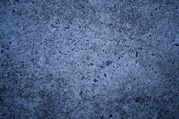 Beautiful abstract grungy cool blue stucco wall background. Pantone of the year color concept background with space for text