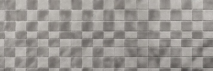 Gray square checkered carpet texture
