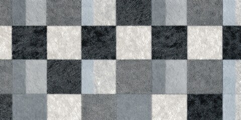 Gray square checkered carpet texture