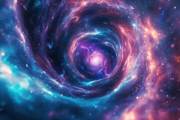 Fototapeta premium Cosmic Light Leaks Background with Otherworldly Colors and Patterns for a Surreal Atmosphere