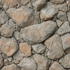 Grey Rock Surface: Natural Texture Illustration for Backgrounds & Design