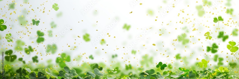 Aufkleber st patrick's day background for the design generative ai