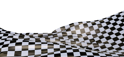 Fototapeta premium Checkered flag, race flag background