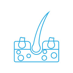 Fototapeta premium Skin care icon