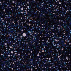 Cosmic Polka Dot Array. Cosmic-themed backdrop with an assortment of polka dots.