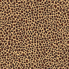 Classic Leopard Print Texture. Traditional leopard print with realistic fur texture.