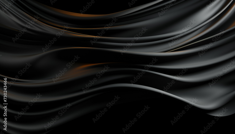 Poster abstract wave pattern in bright colors creates a futuristic backdrop generated by ai