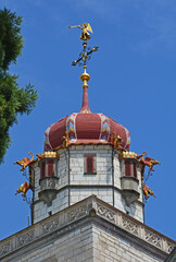 Kloster Rheinau, ehemaliges Benediktinerkloster im Kanton Zürich, Schweiz