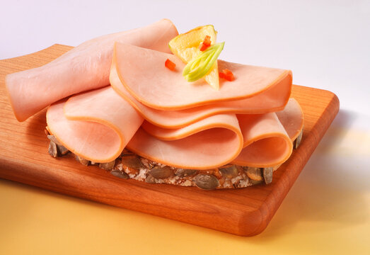 Putenbrust, Aufschnitt, Pute, Wurst, Gefl&uuml;gel, 