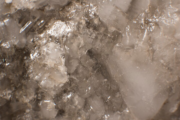 Naklejka premium skała solna z bliska jako tło.