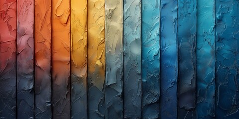 Einzigartige Holz Hintergrundwand in Streifen Muster edlen Stil im Queformat für Banner, ai, generativ