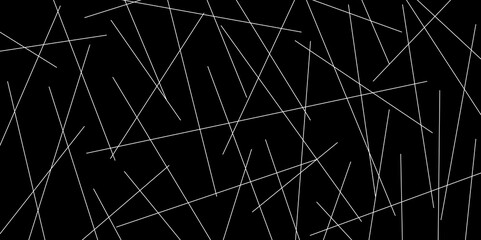 Abstract line background. abstract white lines with black background creative and geometric shape with black luxury pattern and paper texture design in illustration with white line background.