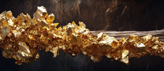 Brazilian gold specimen from Alta Floresta.