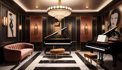 Art-Deco-Jazz-Club-with-a-grand-piano--velvet-banquettes--brass-details--and-a-jazzy--Art-Deco-ambiance--Art-Deco-jazz-club-home-decor--Template