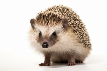 hedgehog  isolated on white background
