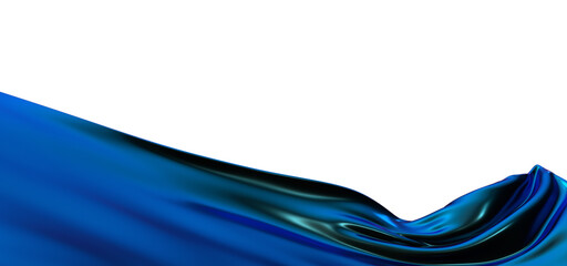 Creative Abstract technology blue background with 3d concept. abstract particles blue wave...