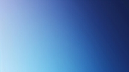 Obraz premium Light blue to dark blue solid color gradient background