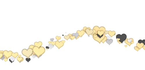 3d hearts