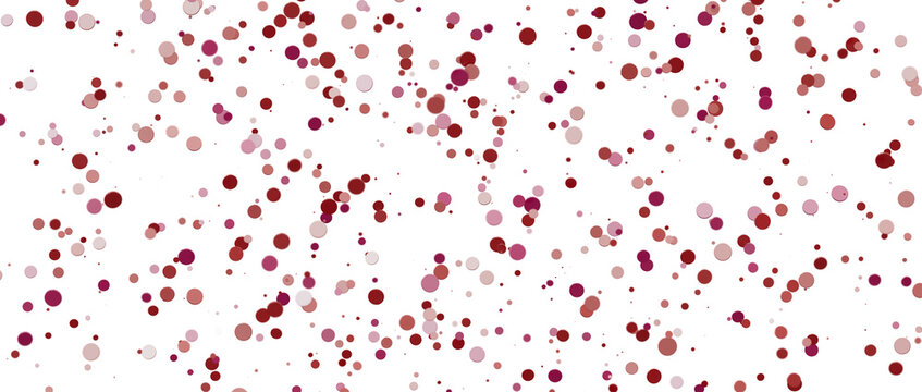 confetti png. red confetti falls from the sky. Glittering confetti on a transparent background. Holiday