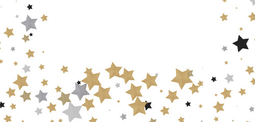 XMAS golden stars -